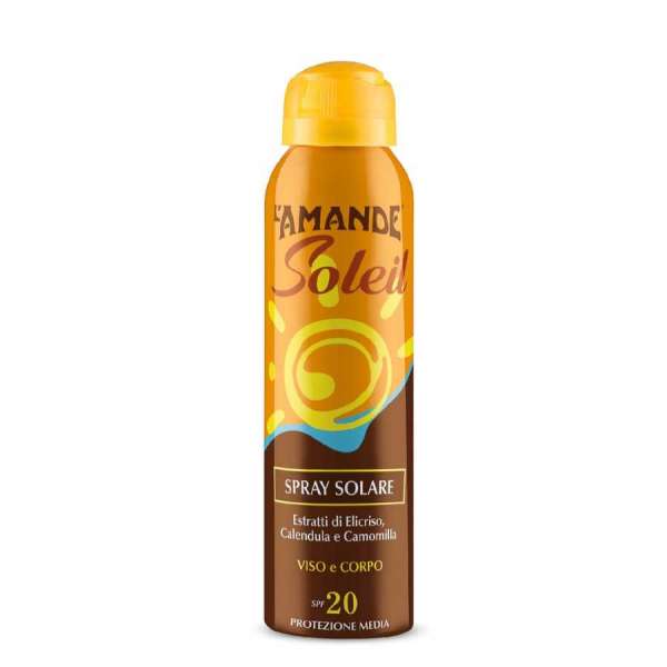 L’amande Spray solare viso/corpo - spf 20