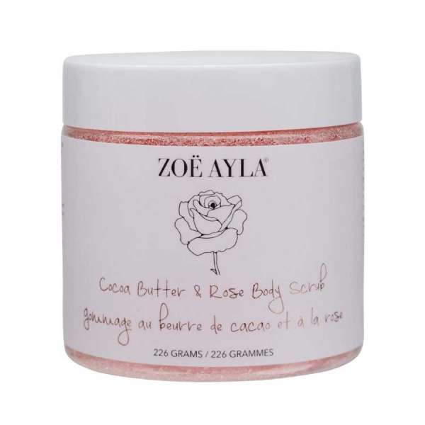 Zoe Ayla Burro di cacao e scrub alle rose